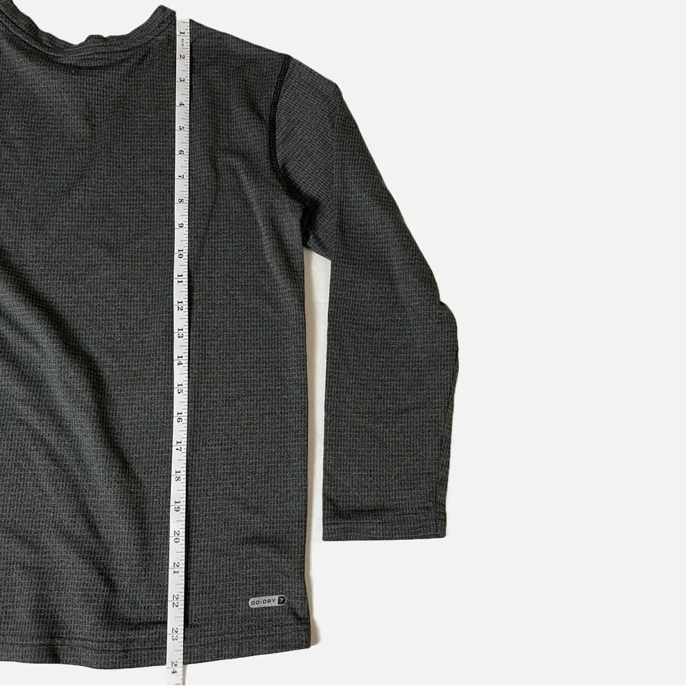 OLD NAVY ACTIVE Boy’s Go Dry Gray Long Sleeve Top - XL